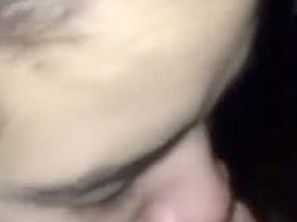 Lightskin gives sloppy blowjob