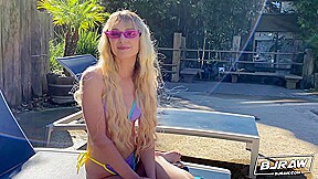Lilly Likes Her Eyes Glued Shut - BJRaw
