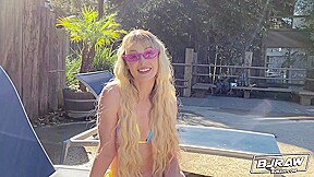 Lilly Likes Her Eyes Glued Shut - BJRaw