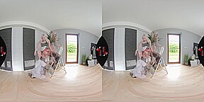 Lipstick lesbians in lingerie starring Marilyn Sugar and Isabella Della