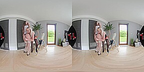 Lipstick lesbians in lingerie starring Marilyn Sugar and Isabella Della