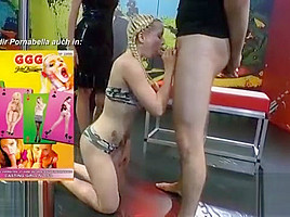Little Pornabellas full bukkake anal scene 