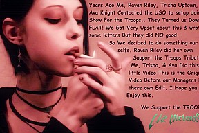 Liz Vicious Ava Knight & Trisha Uptown We Support the Troops
