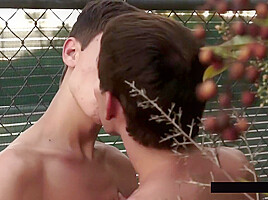 Long Cock Behind The Tennis Courts Gay Porn