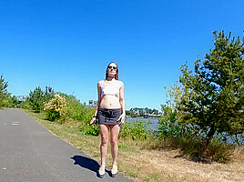 Longpussy Out For A Walk Along The River  Just Another Beautiful Day I