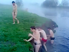 Lots of teens 18+ having a skinny dip