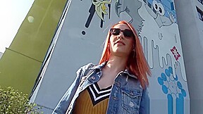 Luna Melba In Tattooed Redhead Fucks For Free Cash