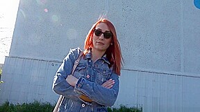 Luna Melba In Tattooed Redhead Fucks For Free Cash