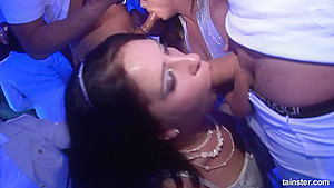 Lustful Babes Go Crazy At The Sex Orgy