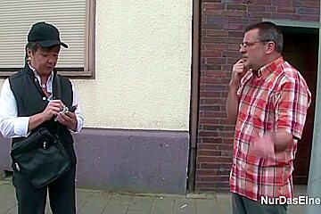 Lustful Gilf Gives Head And Gets Fucked In A Car