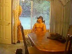Lusty Blond Nympho With A Tight Pussy Gets Rough Doggystyle On Table
