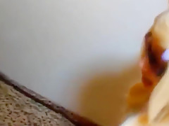MILF in Blowjob and Cum Swallow near husband (by Candy Camilly)