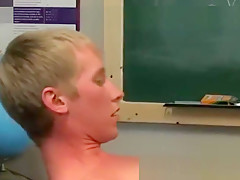Male group sex gay porn Ace Sterling stands at the front of the classroom