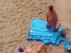 Mature Beach Play