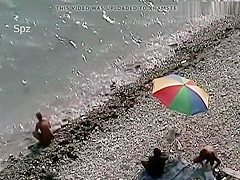 Mature Couple Fucks At Nudist Beach