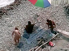 Mature Couple Fucks At Nudist Beach