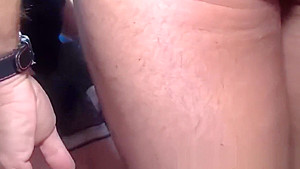 Mature German nympho fucking gangbang big cock for facial