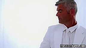 Mature Mormon Elder Teaches His Pupil About Bareback Sex