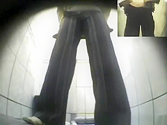 Mature woman spied by multiple cams