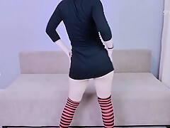 Mavis Dracula Teases You With Her Sexy Body And Lets You Cum All Over Her Face Pussy And Ass