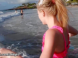 Melody Marks in Virtual Vacation Movie - ATKGirlfriends