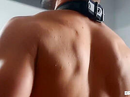 Men - Tattooed American Digs Bareback Gagging