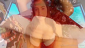 Mia Monroe - Blowjob By The Christmas Tree Video Leaked
