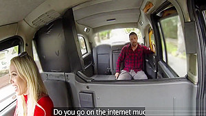 Milf taxi driver fucks dude wild
