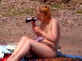 Mira on Topless Beach