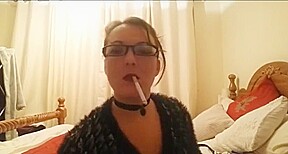 Mistress Saffron Smoking and Strapon Paert 1