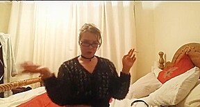 Mistress Saffron Smoking and Strapon Paert 1