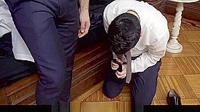 MormonBoyz-Horny Priest Punishes A Young Missionary's Butt