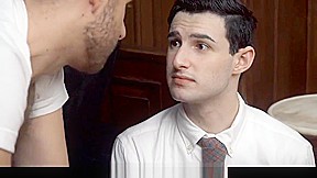 MormonBoyz-Horny Priest Punishes A Young Missionary's Butt