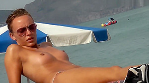 Morning Beach Nudity Caught On By Beach
