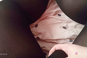 Morning Erection In My Nylon Pantyhose