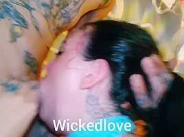 Mrs wicked Facefucked Deep, Slow, And Hard For Oral Throat Creampie