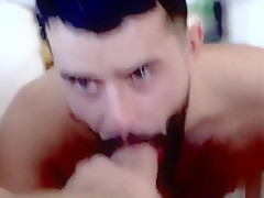 Muscle gay anal sex with cumshot