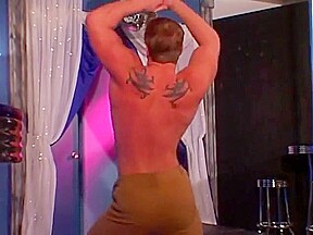 Muscular Blonde Dances and Masturbates for You