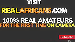 My African Girlfriend Finally Let me Rub Her Tight Black Pussy