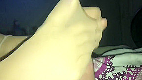 My Ex Wifes Pantyhose Footjob