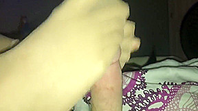 My Ex Wifes Pantyhose Footjob