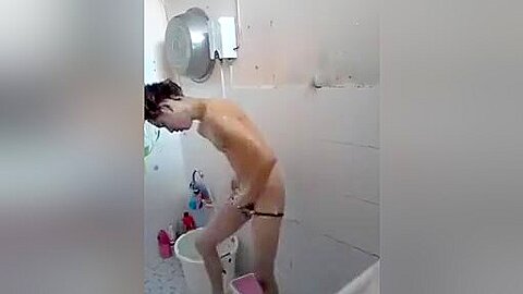 My ally on facebook shower jerk off