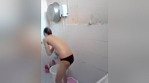 My ally on facebook shower jerk off