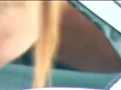 My sexy japanese neighbor caught on tape by a kinky