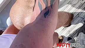 NASTYDADDY Hairy Hunks Jake Nicola And Vince Parker Bareback