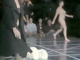 Naked on Stage 230 RoseAnne