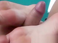Nasty girlfriend Veronica Franco footjobs and hardcore