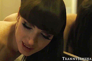Natalie Mars In Sensual Ts Rides Bbc Before Giving Hot Footjob
