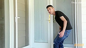 Next Door teen 18+ Peeping teens 18+ Invited Into three-some