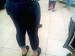 Nice ass in line